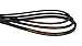 PIX B102 V-Belt, PIX B Classical V-Belt, 3 Pack