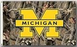 Michigan Wolverines 3'x5' Realtree Camo Flag