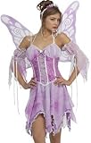 Butterfly Fairy Outfit Sexy Adult Halloween Skimpy Naughty Purple / Lilac Cute Fairy Costume