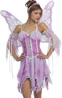 Sexy Xmas Costumes Purple Sugar Plum Fairy Costume S Womens U.S. Small (size 6-9)