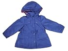 London Fog Girls Bow Trench Coat (6, Purple)