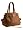 Prada Camel Leather BR2958 Tote Handbag