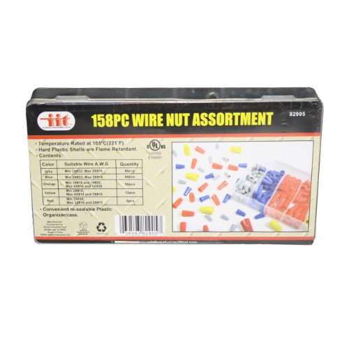 IIT 82905 158 Piece Wire Nut Assortment electrical wire