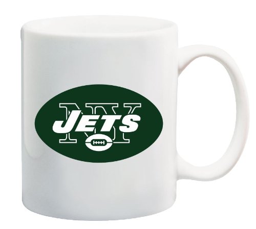 NFL New York Jets logo Coffee Mug Promotional Souvenir 11 Oz at Amazon.com