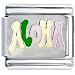 Jewelry : Colorful Hawaiian Aloha Italian Charms Bracelet Link