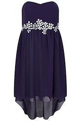 Plus Size Strapless Corset   Waistline Jeweled Sweetheart  Dress