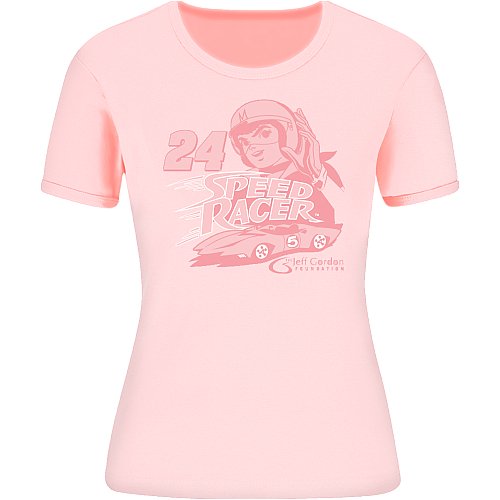 Buy Chase Authentics Jeff Gordon Speed Racer Ladies Tee by Action Sports Image