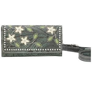 American West Boot Scoot Boogie Ladies Hipster Wallet by Western Style Wallets