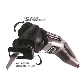 Factory-Reconditioned Porter-Cable 9750R Tiger Saw 11.5 Amp Reciprocating Saw with Variable Angle