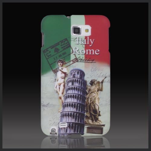 Design Rome Italy Statues Leaning Tower of Pisa cool hard case cover for Samsung Galaxy Note i9220 N7000