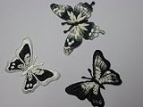 3-er Set Schmetterling Tier Insekt B�GELBILD Aufkleber AUFN�HER APPLIKATION Sticker