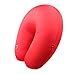 New Neck Massage Microbead Pillow Battery Operated Vibrating Travel Home - Red by GPCT