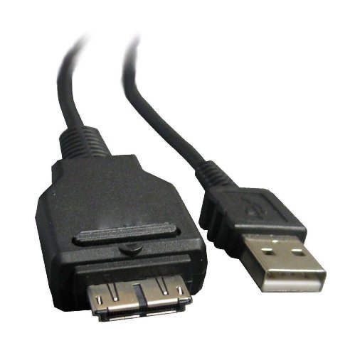 Power Supply :) USB VMC-MD2, VMC MD2, VMCMD2 - Cable Cord Lead Wire for Sony CyberShot (5 Feet Black) - DSC-H20, DSC-H20/B, DSC-HX1 Digital Camera Cable On Sale