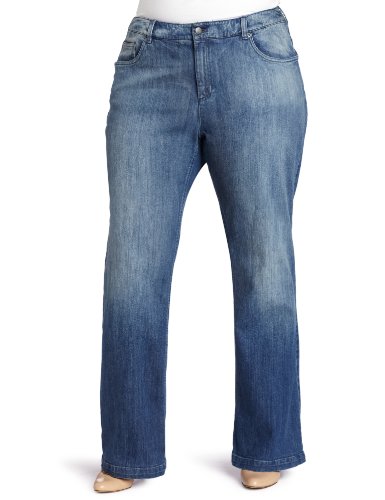 Jones New York Women's Plus-Size Jean With Back Pockets Flap product image