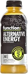Function: Alternative Energy Drink, Citrus Yuzu, 16.9 Ounce Bottle (Pack of 12)
