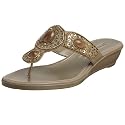 Bandolino Women's Claribel Beaded Flat Sandal