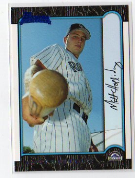Buy 1999 Bowman Matt Holliday Rookie Baseball Card by Topps
