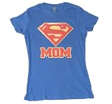 Super Mom Shield -- Superman Adult T-Shirt