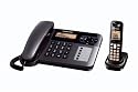 Panasonic KX-TG6451GT schwarz schnurgebundenes Telefon mit integrierter DECT-Basis und einem Mobilteil mit Ladeschale