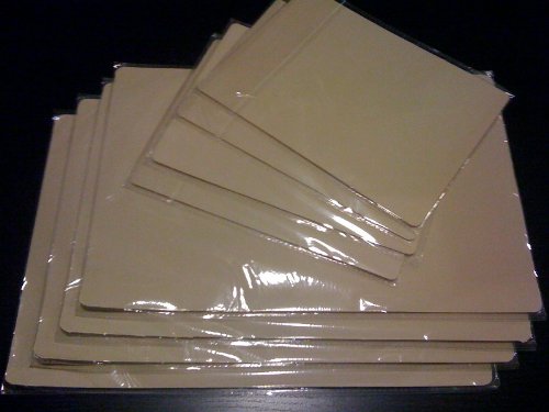 8 x SHEETS OF LARGE AND MEDIUM SIZES TATTOO PRACTICE SKINS