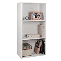 Way Basics Rectangle Plus Eco-Friendly Modern 3-Shelf Storage Unit, White