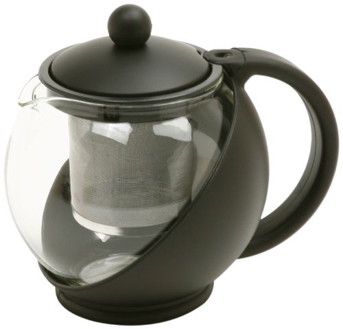 Norpro 821E Eclipse 3-Cup Teapot, Black On Sale