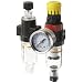 Parker 14G Miniature Series Two-Unit Combo Compressed Air Filter/Regulator/Lubricator, NPT