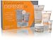 Murad Environmental Shield Environmental Defense Kit: 1 Cleanse/Tone Essential-C Cleanser: Cleanses and purifies environmentally damaged skin by washing away environmental impurities and by restoring moisture to dehydrated skin (50ml/2oz) 2 Treat/Repair Essential-C Daily Renewal Complex: Reverses damage and restores environmentally aging skin by reducing the appearance of fine lines by 17% after one application and by reducing photodamage by 46% in 4 weeks (15ml/0.5oz) 3 Hydrate/Protect Essential-C Eye Cream SPF 15: Protects and hydrates overstressed eye area by protecting skin from aging UVA/UVB rays and by smoothing the appearance of lines and increasing elasticity (4ml/0.14oz) 4 Hydrate/Protect Essential-C Day Moisture SPF 15: Shields, prevents and restores against environmental exposure by delivering powerful protection from sun and free radicals and by improving hydration, clarity and elasticity (30ml/1oz)