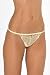 Chantelle Africa Fashion String Thong Panty (Medium, Soleil)