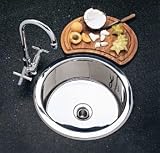 Blanco 500-312 Round Premium Self-Rimming Or Undermount Bar Sink