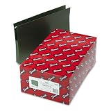 Hanging Pocket, 1-3/4 Expansion, 5-1/2 High Gussets, Legal, Green, 25/Box SMD64318