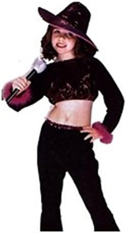 Sequined Rock Star Girls costume Size 2-4