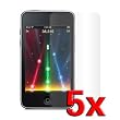 GTMax Clear Full Body Guard Shield Screen Protector - 5 Packs for Apple iPod Touch 2nd 3rd Generation