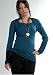 Women's Lauren Kiyomi Long Sleeve Jersey Top with Faux Shrug (Maternity) - More Colors Available