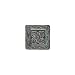 American Olean Tile - Glass Mosaic Tile Saxon Metals Tile: 2 X 2 Bronze Tile