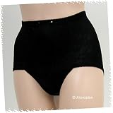 Art-Beau : Art-Beau 2 PACK $38 Black Floral Brief Girdle #3660 S