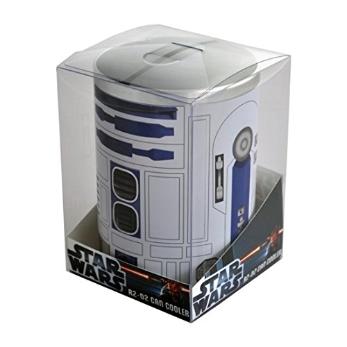 Star Wars R2D2 Can Coolers Astromech Droid Force Awakens C3PO Beer