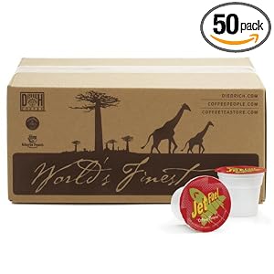 Coffee People Jet Fuel K-Cups for Keurig Brewers (Pack of 50) [Amazon Frustration-Free Packaging]