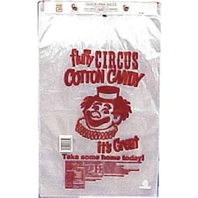 Gold Medal Cotton Candy Bags- 1000CT