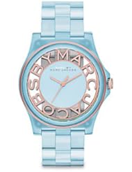 Marc by Marc Jacobs Henry Skeleton Ice Link Watch