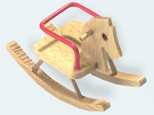 Schaukelpferd 8cm Holz BK