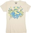 Grateful Dead Dancing Bear Junior's Cream T-Shirt Tee
