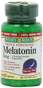 Nature's Bounty Melatonin, 3 mg, 240 Tablets