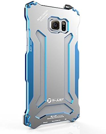 SUPERARMOR for Samsung Galaxy Note 5 Aluminum Oxidation Metal Alloy Fullbody Protection R-Just Gundam Tough Armor Defender Shockproof Outdoor Bumper Ultra Thin Slim light weight Heavy Duty Cover