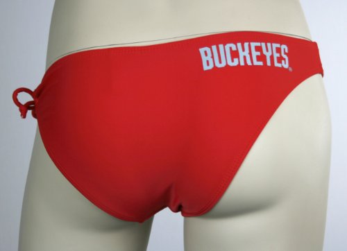Merchant:  Ohio State University Buckeyes Womens String Bikini Bottom - Spring Breaker (Bottom)