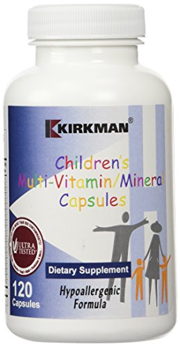 Children's Multi-Vitamin/Mineral, Hypoallergenic Formula, 120 Capsules Children's Multi-Vitamin/Mineral, Hypoallergenic Formula, 120 Capsules
