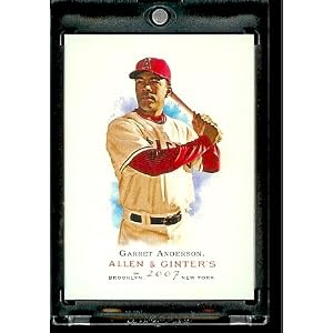 Buy 2007 Topps Allen and Ginter # 76 Garrett Anderson Angels Baseball Card