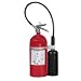 Kidde 466181 Pro 10 CD Fire Extinguisher, UL Rated 10-B:C, Carbon Dioxide, Red
