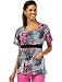 Cheap Nursing Uniforms | Discount Nursing Uniforms | Holiday Nursing Uniforms - Tafford Nursing Scrubs Get Noticed Square Neck Scrub Top