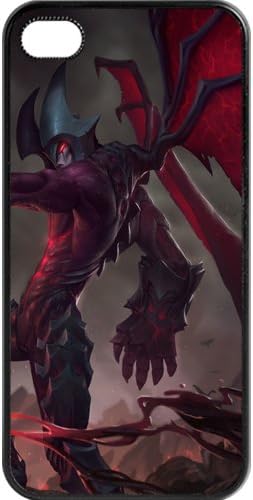 Custom personalized Protective Case for iPhone 4/4s - Game League of Legends LOL Aatrox